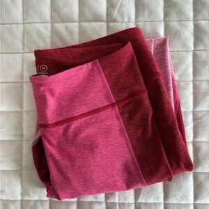 Outdoor Voices color blocked leggings